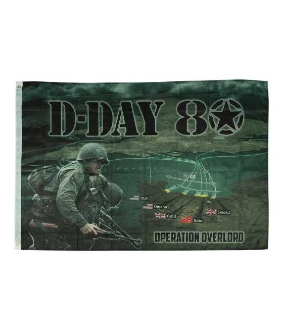 DRAPEAU D-DAY 80 ANS