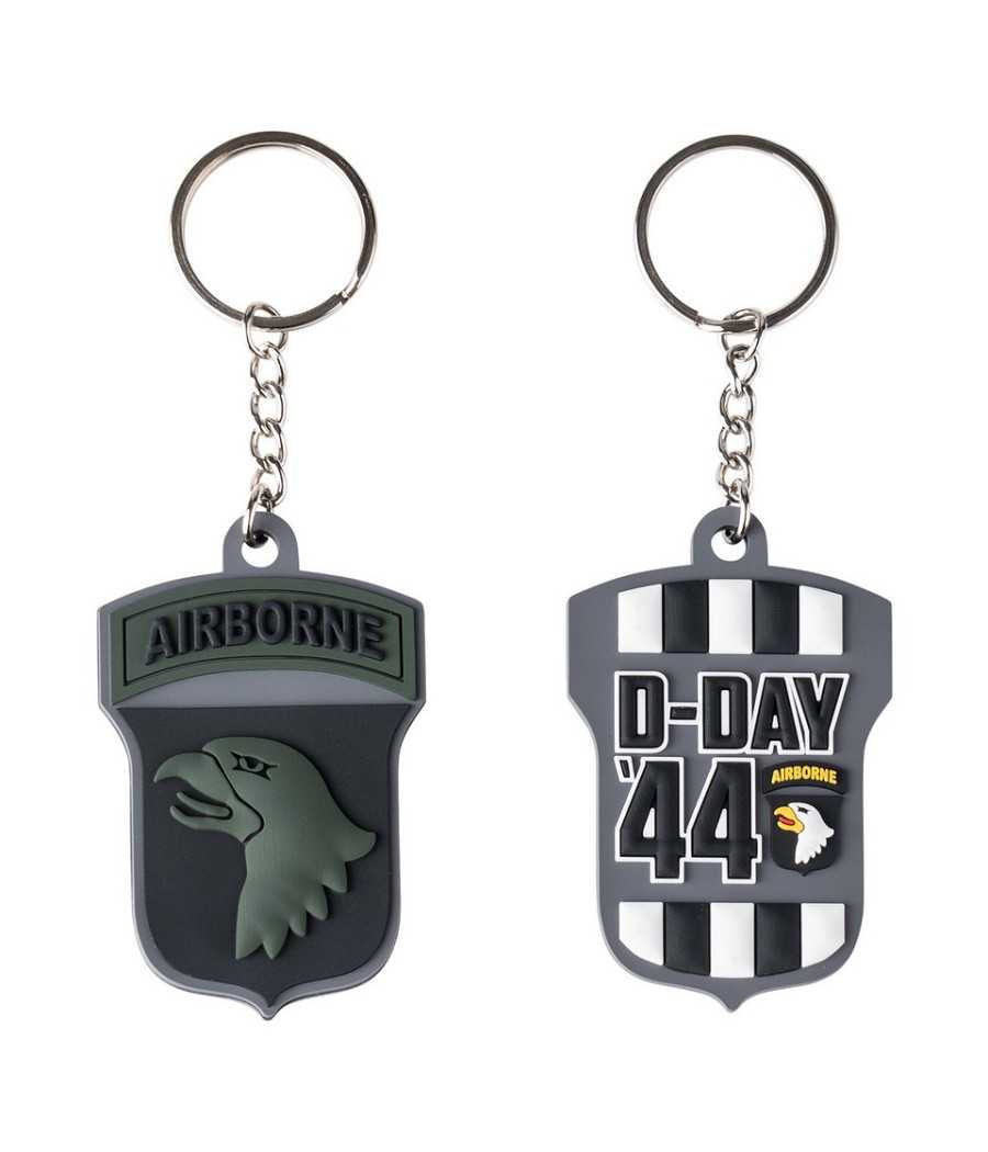 Porte-clés D-Day 44 101e Airborne en PVC