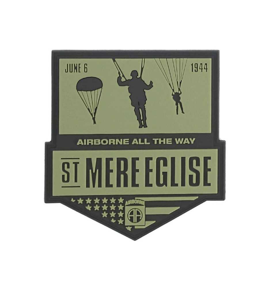ECUSSON PVC 3D D-DAY STE MERE EGLISE ECUSSON PVC 3D D-DAY STE MERE EGLISE