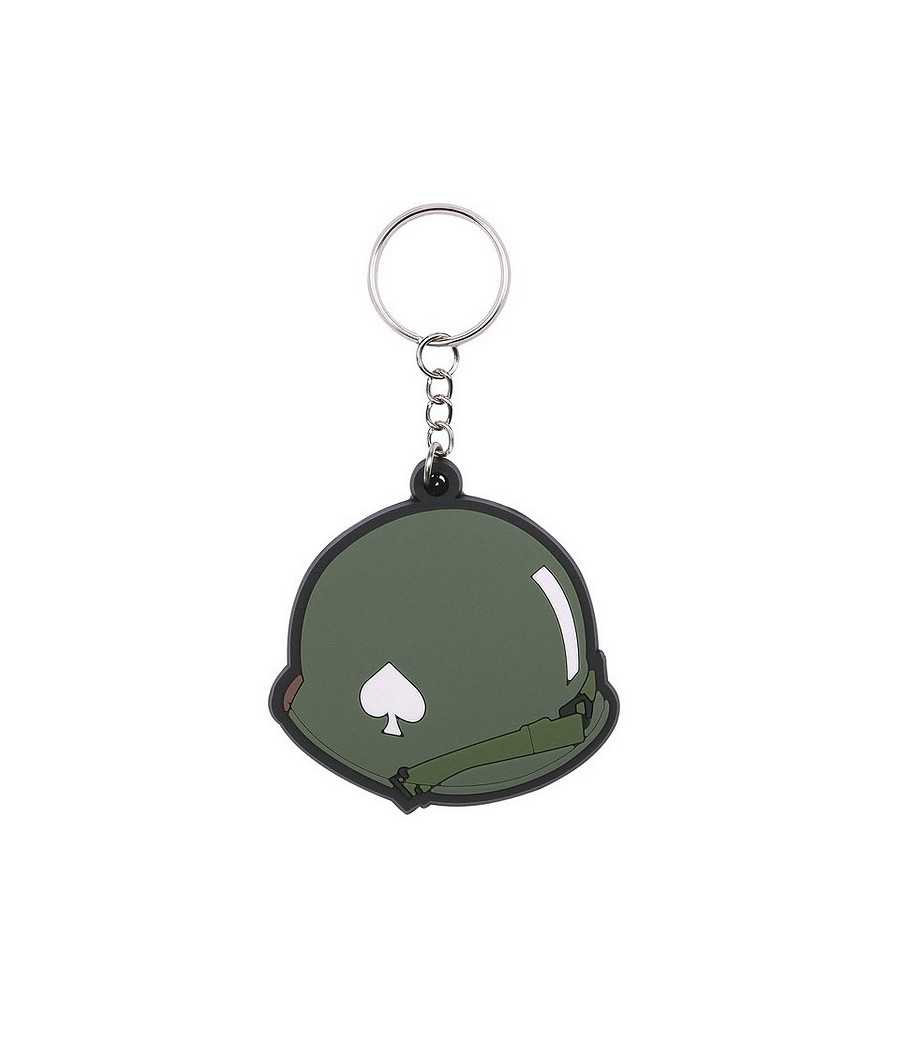 PORTE CLES 3D PVC CASQUE 506PIR