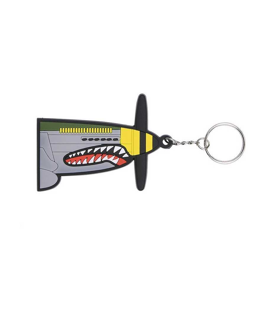 PORTE CLES 3D PVC P-51 MUSTANG