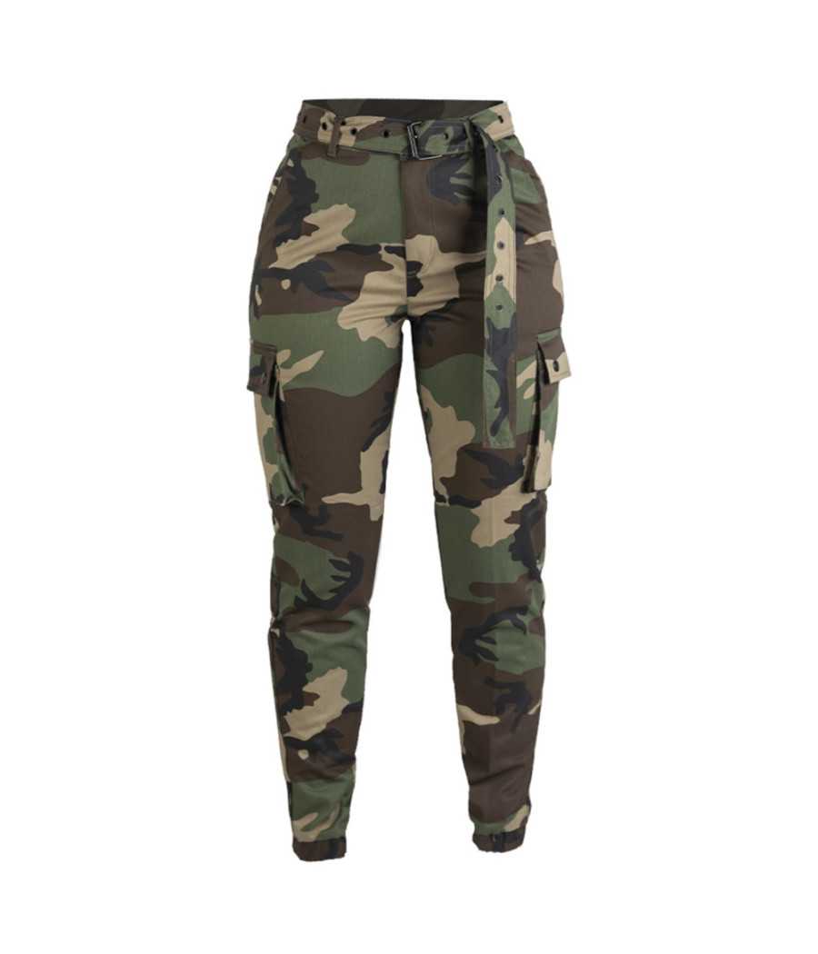 PANTALON MILITAIRE FEMME WOODLAND