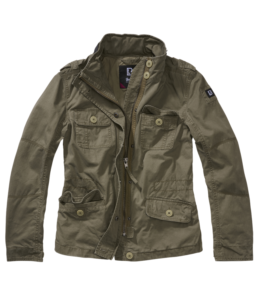 VESTE BRITANNIA FEMME OLIVE