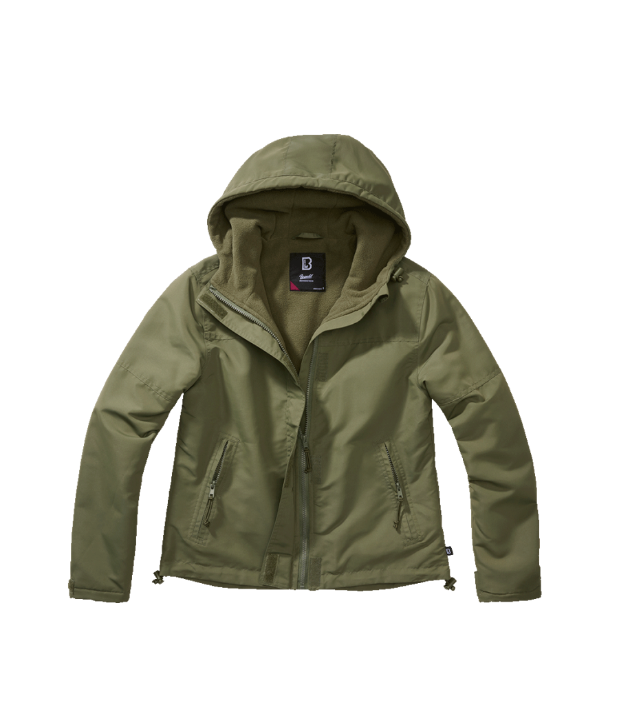 COUPE VENT FEMME OLIVE BANDIT