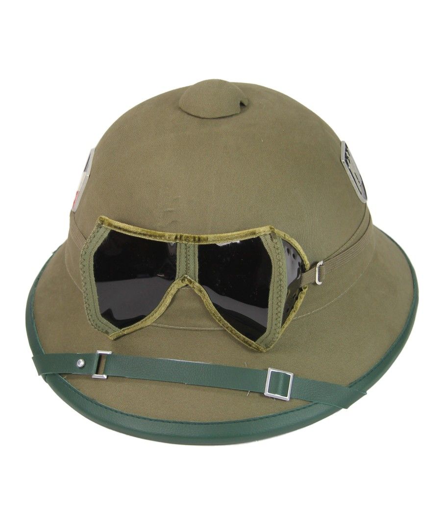 CASQUE TROPIQUE ALLEMAND WW2 REPRO