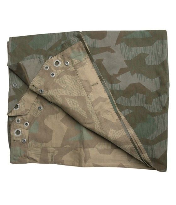 Bâche triangulaire allemande M34 Zeltbahn WW2