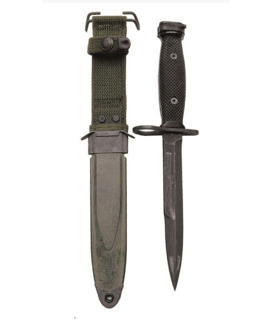 Baïonnette US M7 M16 avec étui reproduction