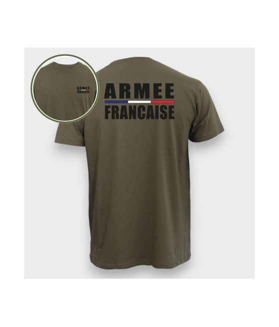 TEE SHIRT ARMÉE FRANCAISE KAKI