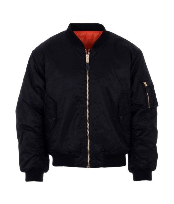 BLOUSON MA1 BOMBERS AVIATEUR NOIR