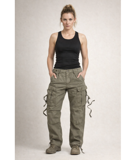 PANTALON M65 BANDIT FEMME OLIVE