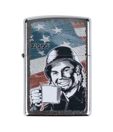 BRIQUET ZIPPO GI JOE COFFEE