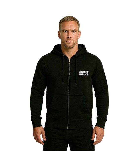 SWEAT SHIRT ZIPPÉ À CAPUCHE...