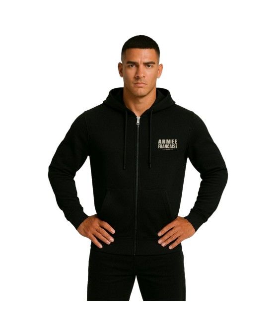 SWEAT SHIRT ZIPPÉ À CAPUCHE...