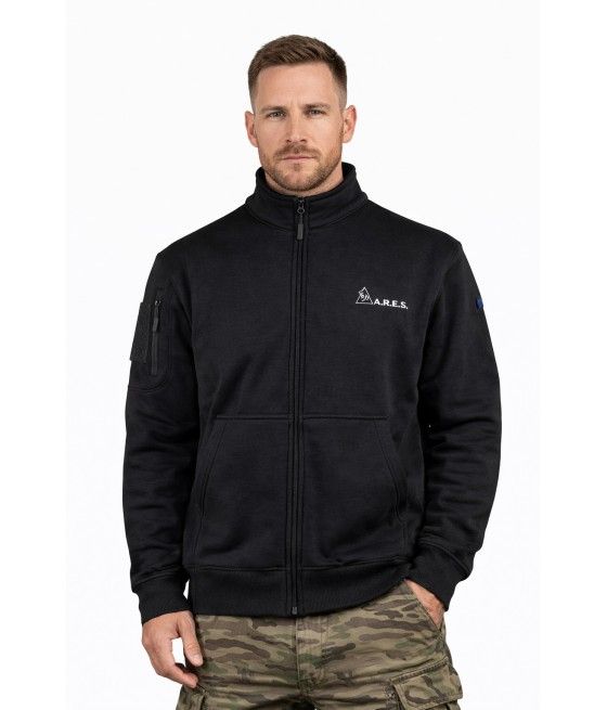 SWEAT SHIRT ZIPPÉ NOIR...