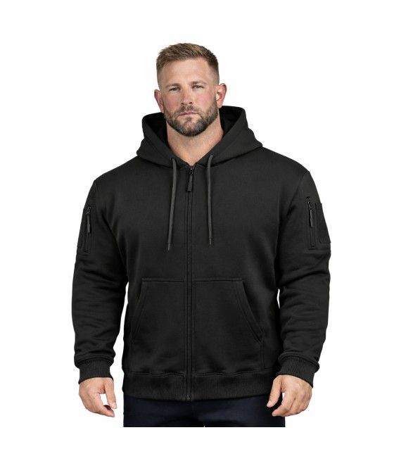 SWEAT SHIRT ZIPPÉ À CAPUCHE...