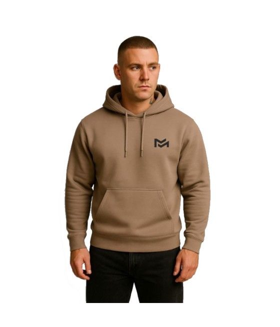 SWEAT SHIRT À CAPUCHE MOKA FORCE ET HONNEUR