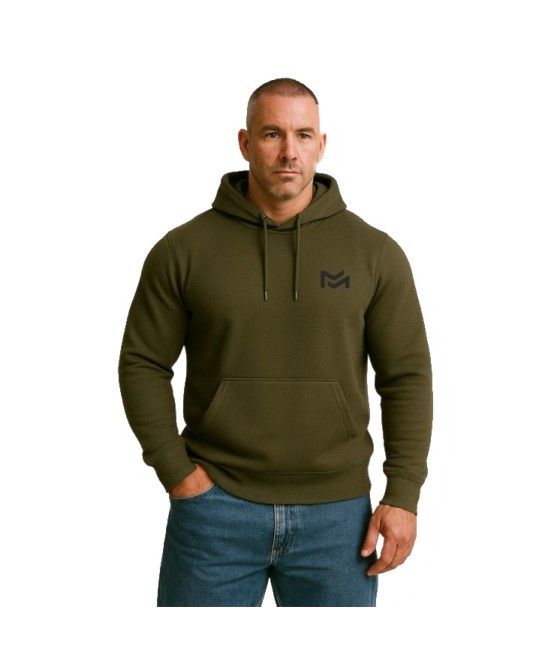 SWEAT SHIRT À CAPUCHE KAKI...