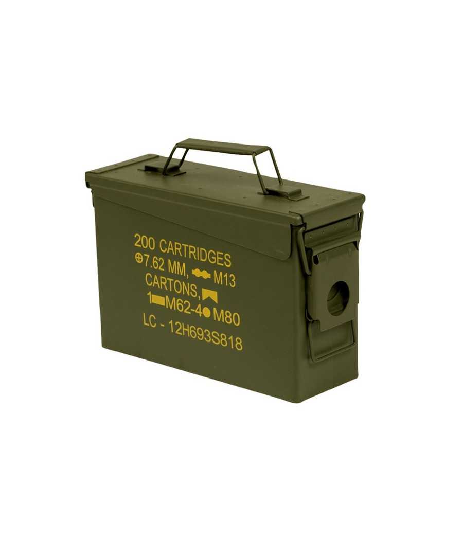 CAISSE A MUNITION US CALIBRE 30 METAL
