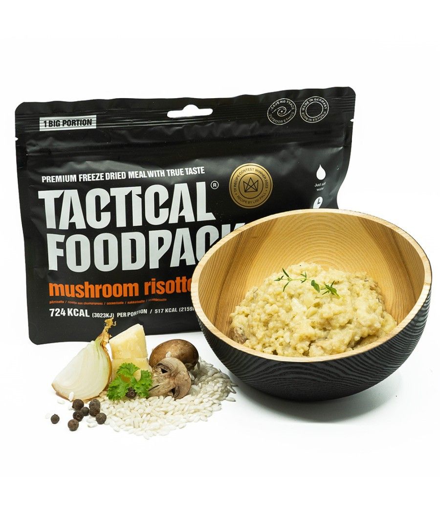 Tactical Foodpack risotto champignons repas lyophilisé randonnée