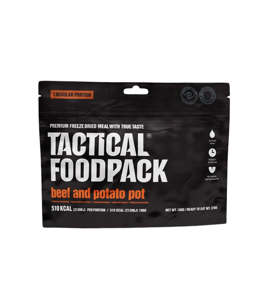 Ration de survie Tactical Foodpack bœuf pommes de terre repas outdoor
