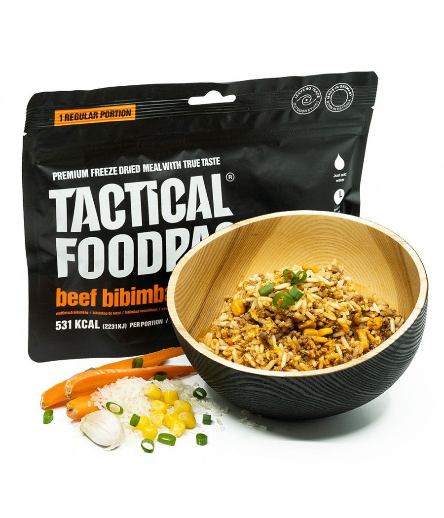 Tactical Foodpack bibimbap bœuf repas lyophilisé randonnée