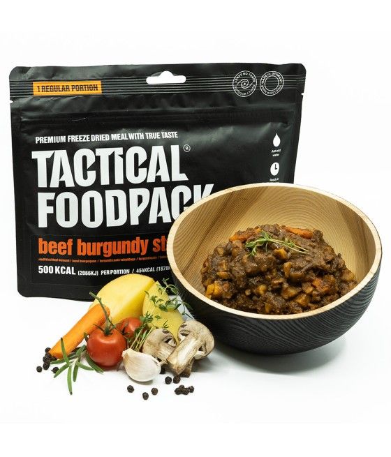 Tactical Foodpack bœuf bourguignon repas lyophilisé randonnée survie