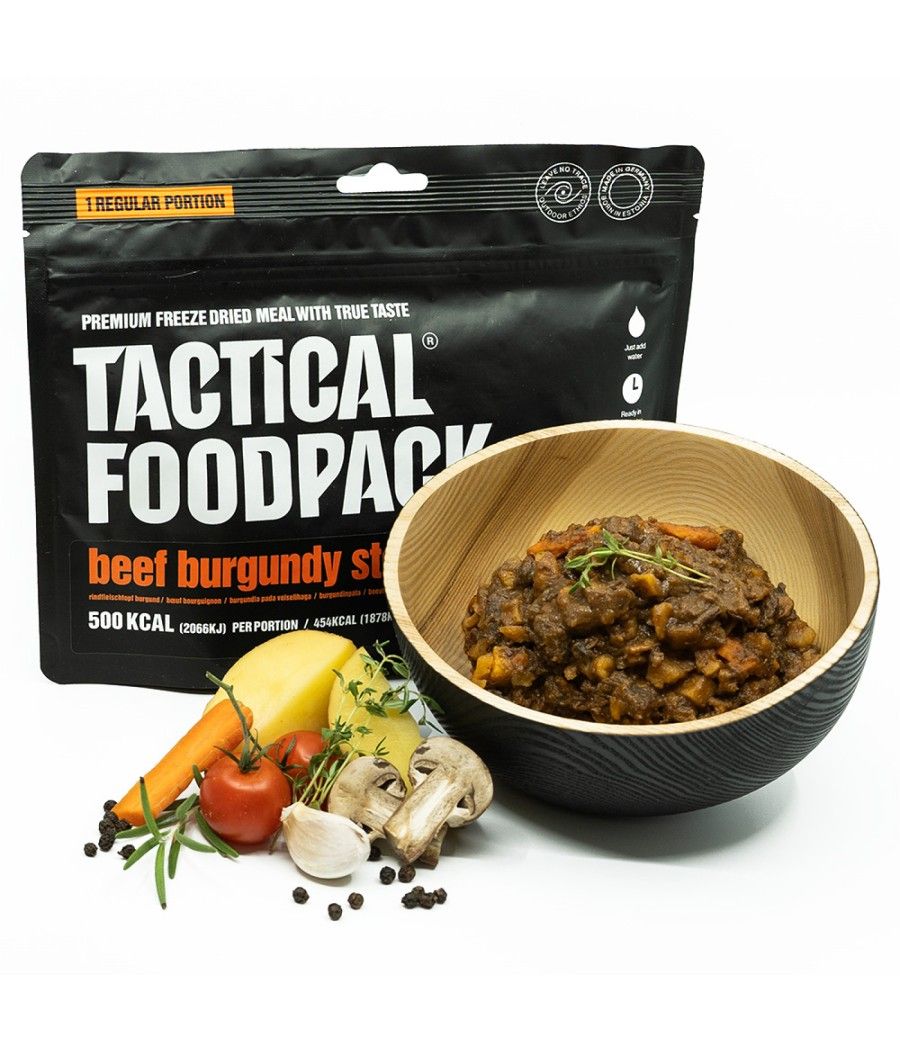 Tactical Foodpack bœuf bourguignon repas lyophilisé randonnée survie