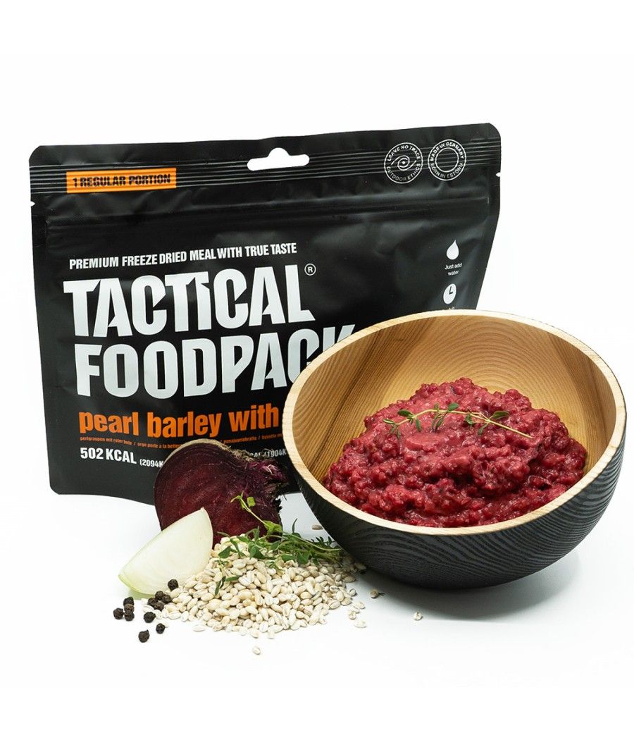 Tactical Foodpack orge perlé betterave repas lyophilisé randonnée outdoor