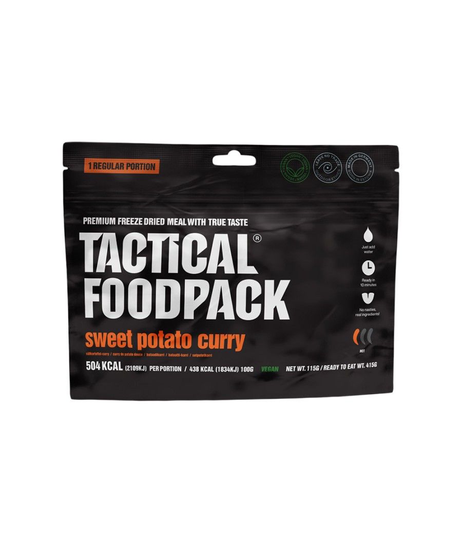 Ration de survie Tactical Foodpack curry patate douce repas outdoor