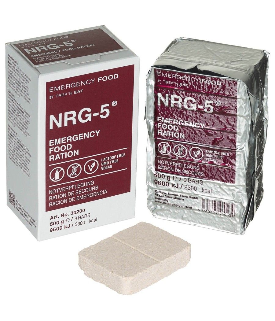 Trek’n Eat ration survie NRG-5 500 g barres énergétiques