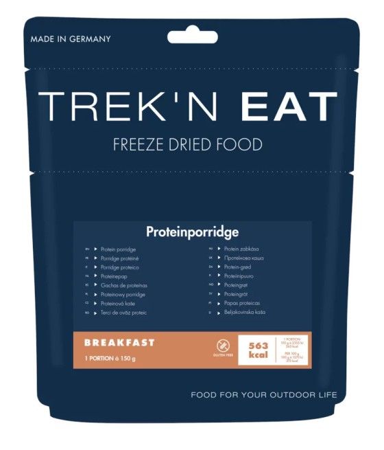 Trek’n Eat porridge protéiné avoine pomme petit déjeuner lyophilisé randonnée