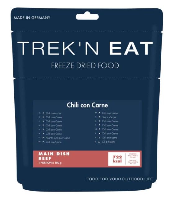 Trek’n Eat chili con carne repas lyophilisé randonnée