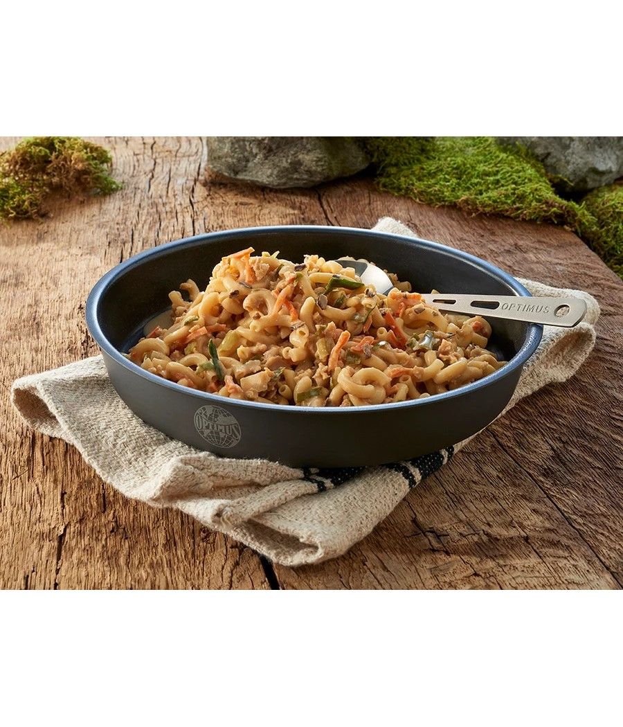 Pâtes champignons Trek’n Eat ration bivouac repas outdoor