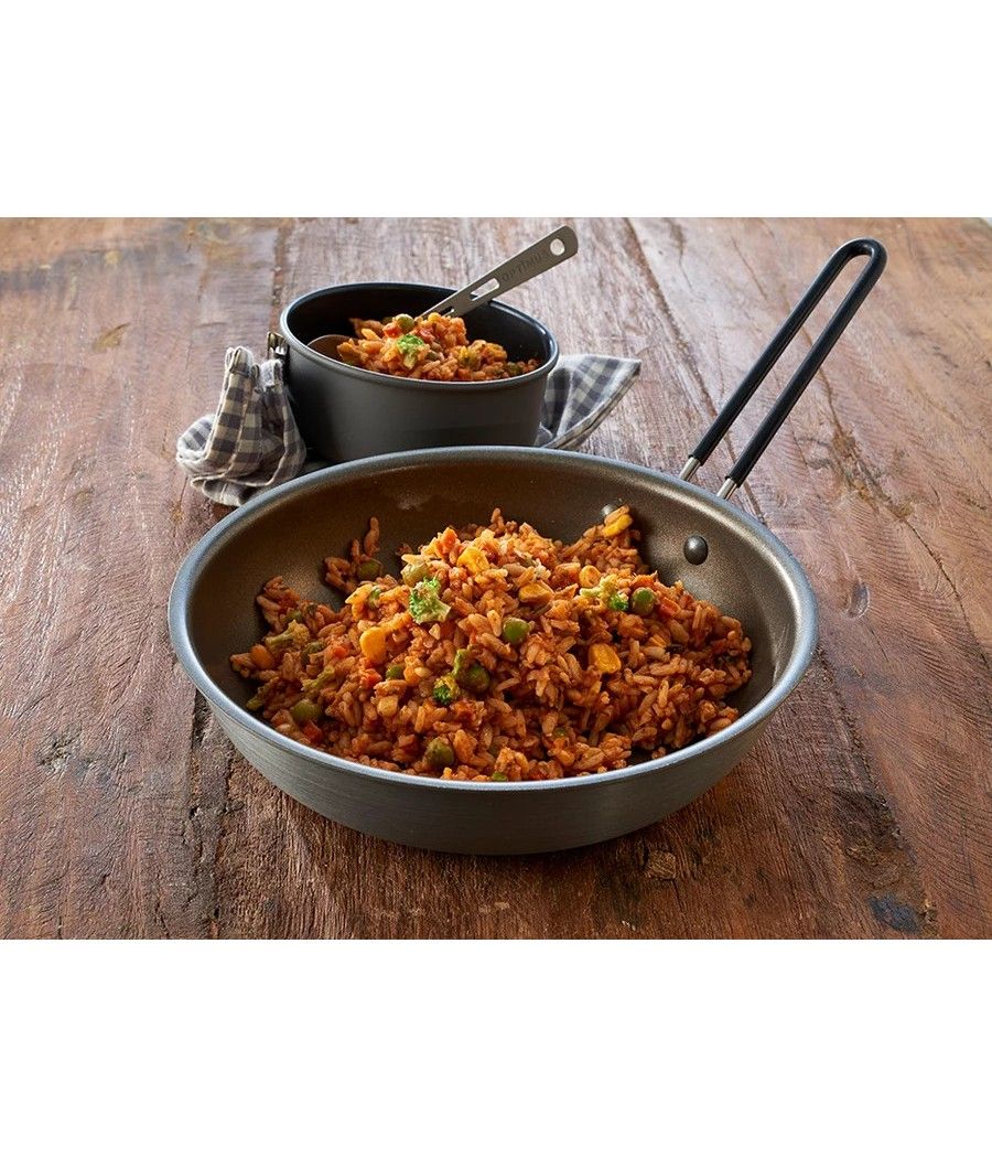 Jambalaya végétarien Trek’n Eat ration bivouac outdoor