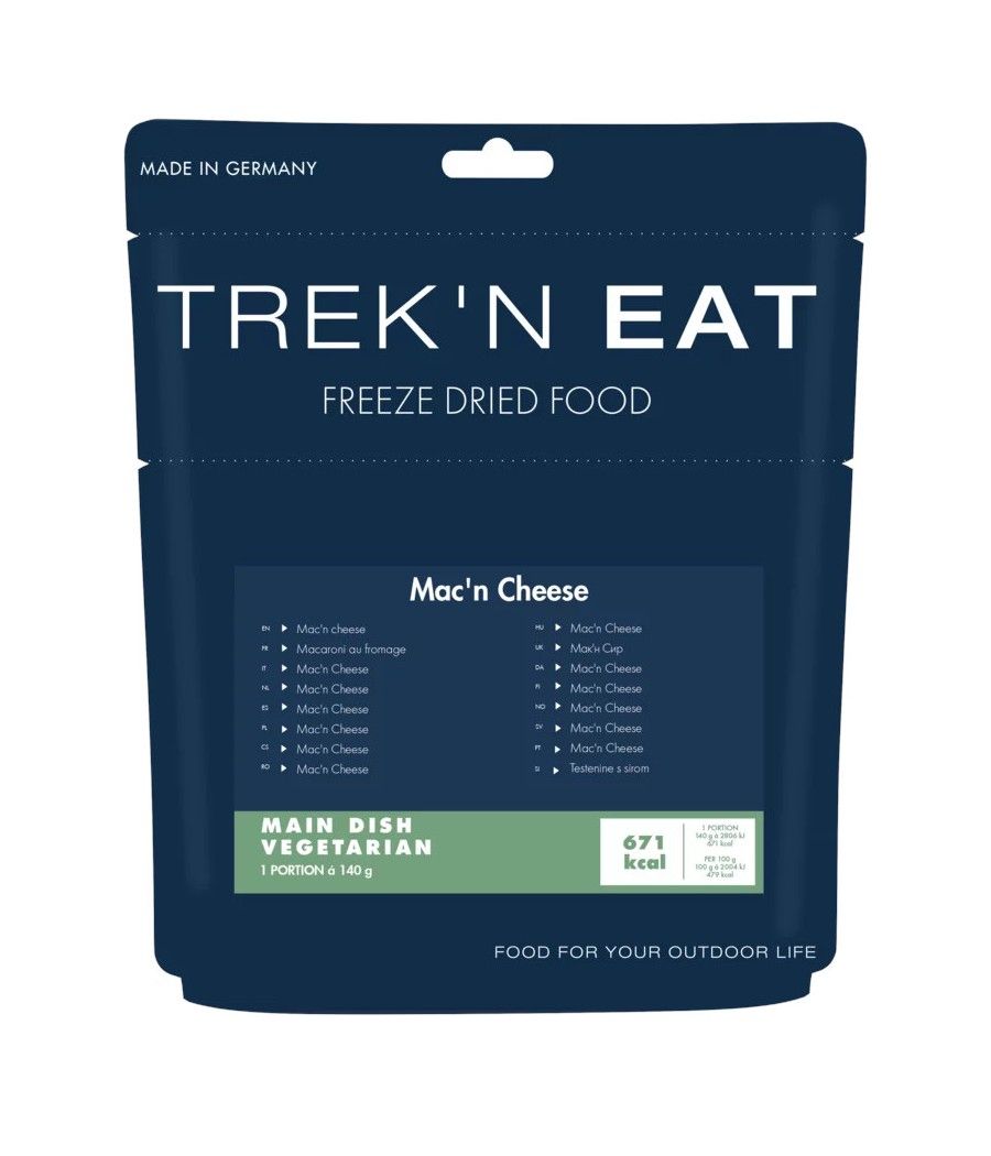 Trek’n Eat macaroni fromage repas lyophilisé randonnée
