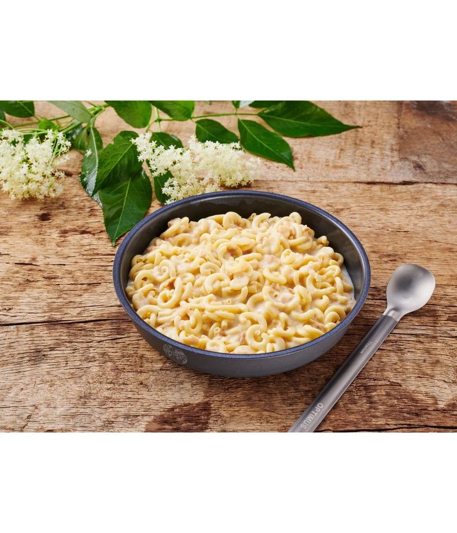 Pâtes macaroni fromage Trek’n Eat ration bivouac outdoor