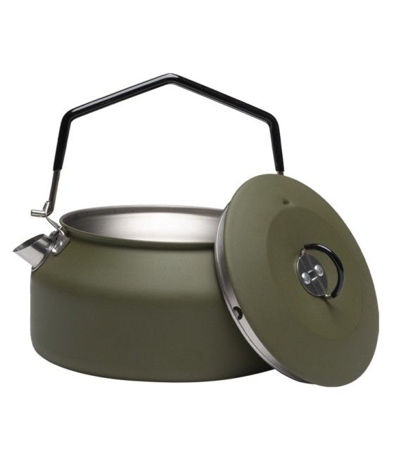 BOUILLOIRE EN INOX KAKI 1LITRE