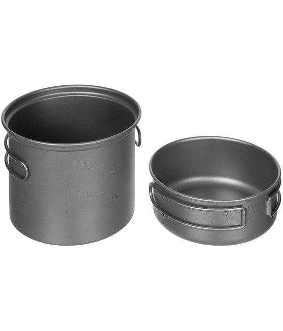 GAMELLE EN TITANE CASSEROLE ET POÊLE