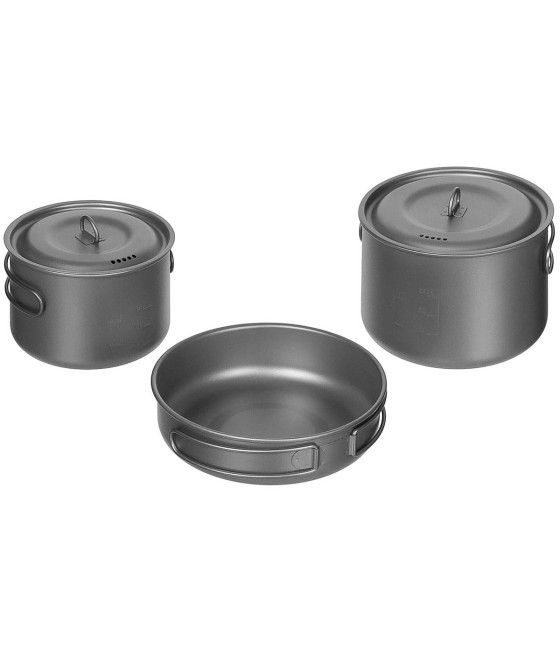 GAMELLE EN TITANE 5 PIÈCES