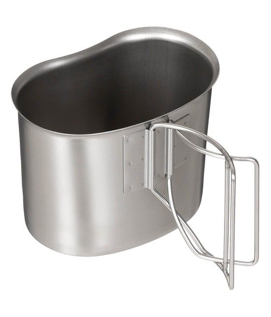 QUART US INOX AVEC POIGNÉES...