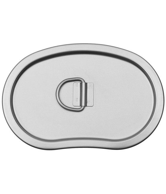 Quart US utilisé pour cuisiner sur un feu de camp en bivouac