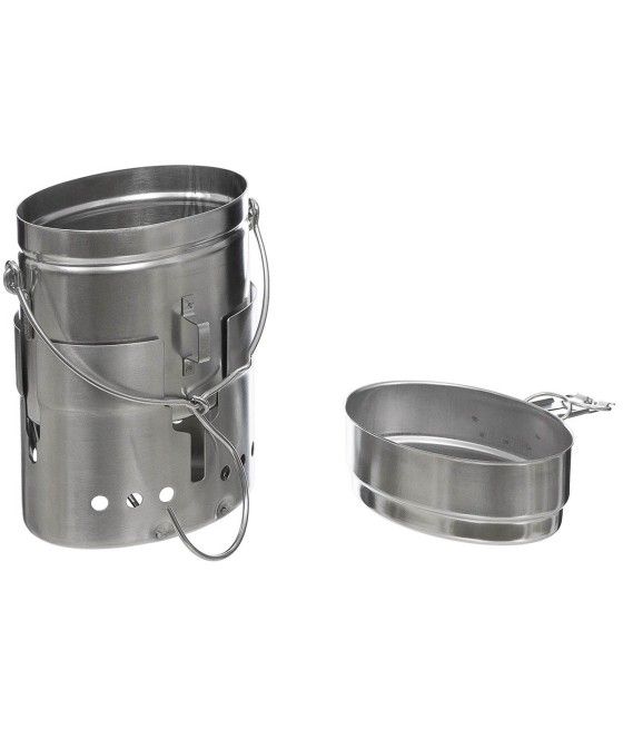 Poêle de la gamelle M40 pouvant servir de couvercle