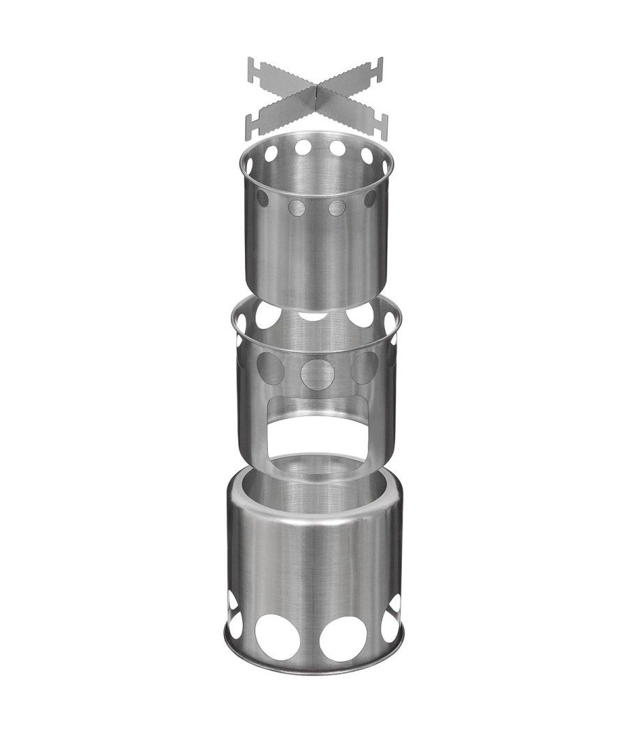 Popote de camping Travel avec casserole et poêle empilables