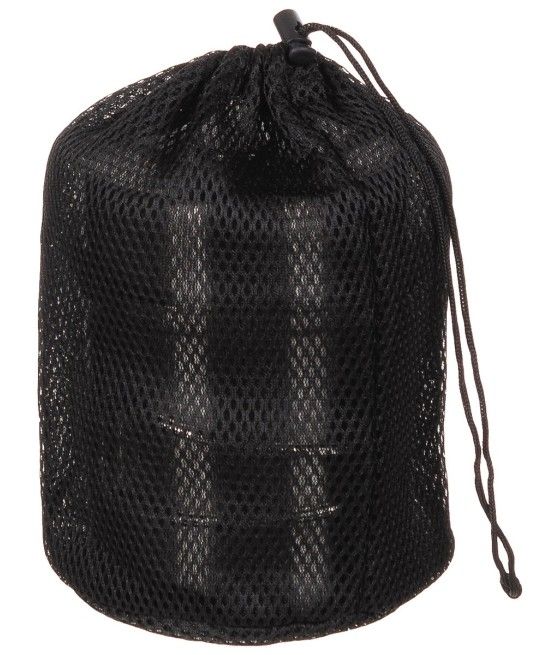 Popote Travel rangée dans son sac de rangement en filet