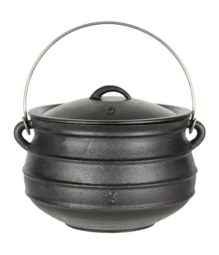 Marmite en fonte 7 litres pour cuisson au feu de camp