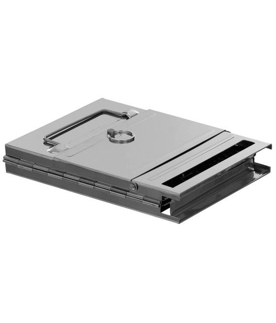 Réchaud à bois avec grille de fond et plaque de cendre