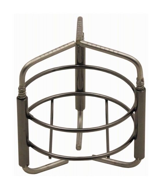 Trépied fermé compact pour cuisson avec réchaud de bivouac