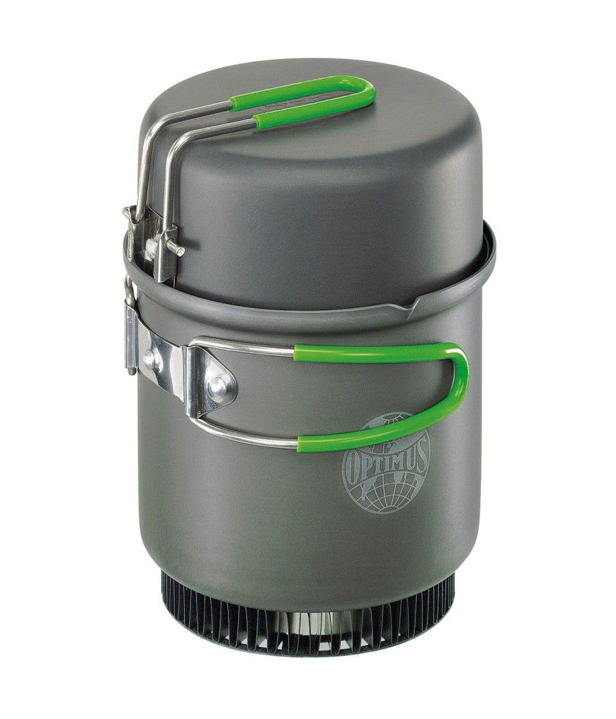 Popote bivouac Optimus Terra Weekend HE avec échangeur thermique