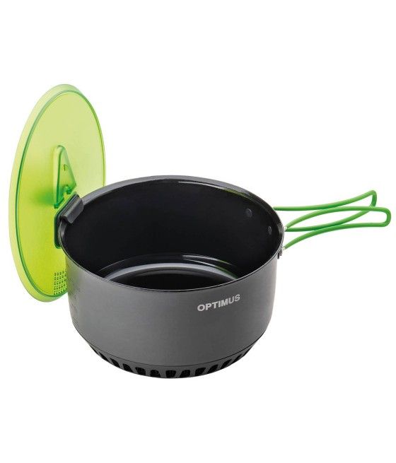 Popote camping Optimus Terra Camp avec casseroles et poêle