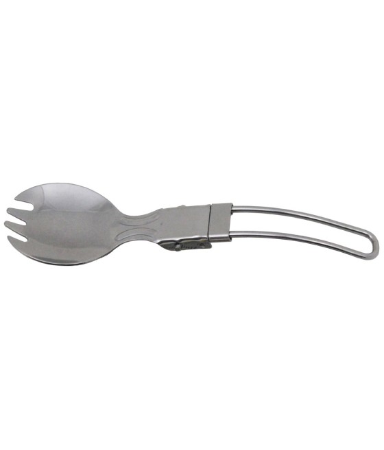 SPORK INOX POIGNÉE PLIABLE